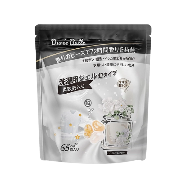 Túi 65 viên giặt xả Duree Balle hương hoa hồng