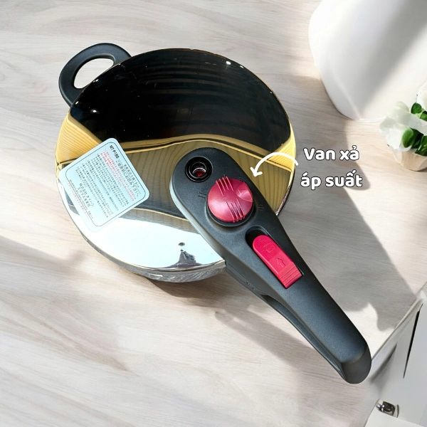 Nồi áp suất mini 2 chế độ nấu thông minh Tamahashi Nhật Bản 2,5L