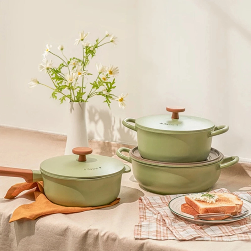 Nồi nhà bếp POONGNYUN Ceramic BLRPT-24C(IH)