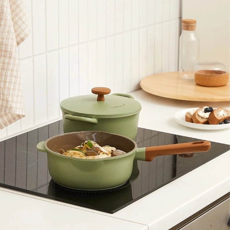 Nồi nhà bếp POONGNYUN Ceramic BLRPT-24C(IH)