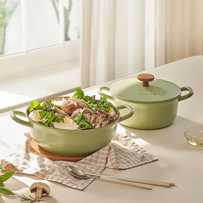 Nồi nhà bếp POONGNYUN Ceramic BLRPT-24CLD(IH)