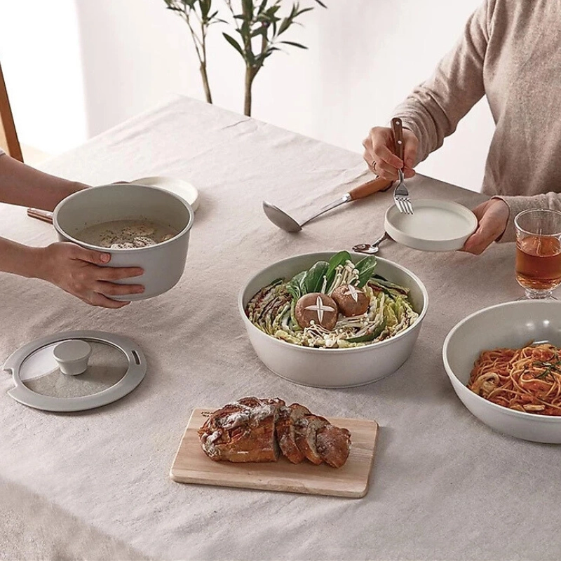 Bộ nồi nhà bếp POONGNYUN Ceramic BNCPT-SET