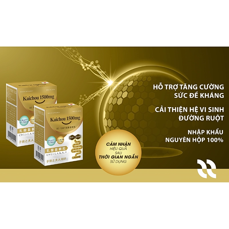Bột men vi sinh Kaichou 1500mg