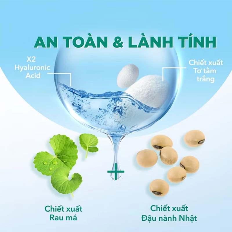Sữa Rửa Mặt Lành Tính Mướt Mịn Senka Perfect Whip Low Ph Calming Cica 100G