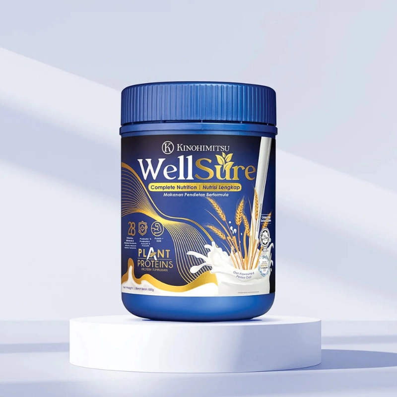 Sữa dinh dưỡng phục hồi và tăng cường sức khoẻ Kinohimitsu Wellsure