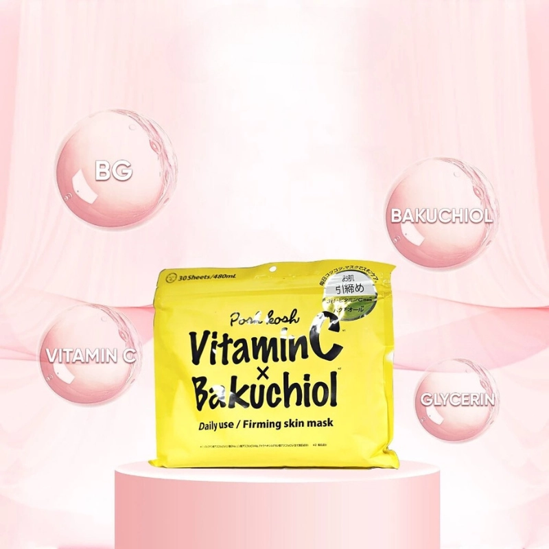 MẶT NẠ DƯỠNG TRẮNG POSH KOSH FR MASK - 30 MIẾNG