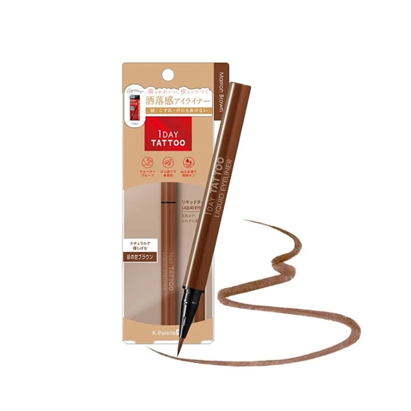 Bút kẻ mắt K-Palette 1DAY TATTOO Liquid Eyeliner 0.67ml