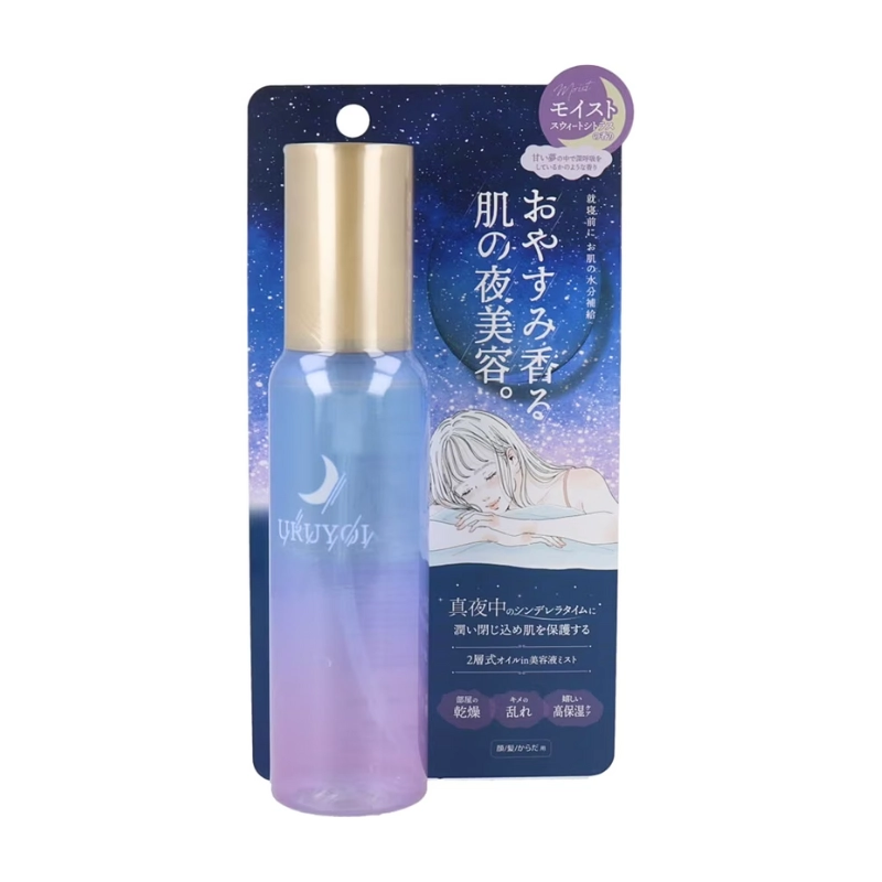 Tinh chất phục hồi dưỡng ẩm ban đêm URUYOI Night Repair Essence Moist 100ml