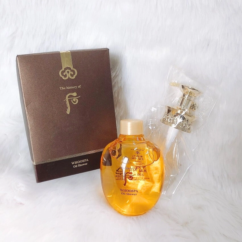 Sữa tắm thảo dược Đông y WhooSpa Oil Shower WH 220ml