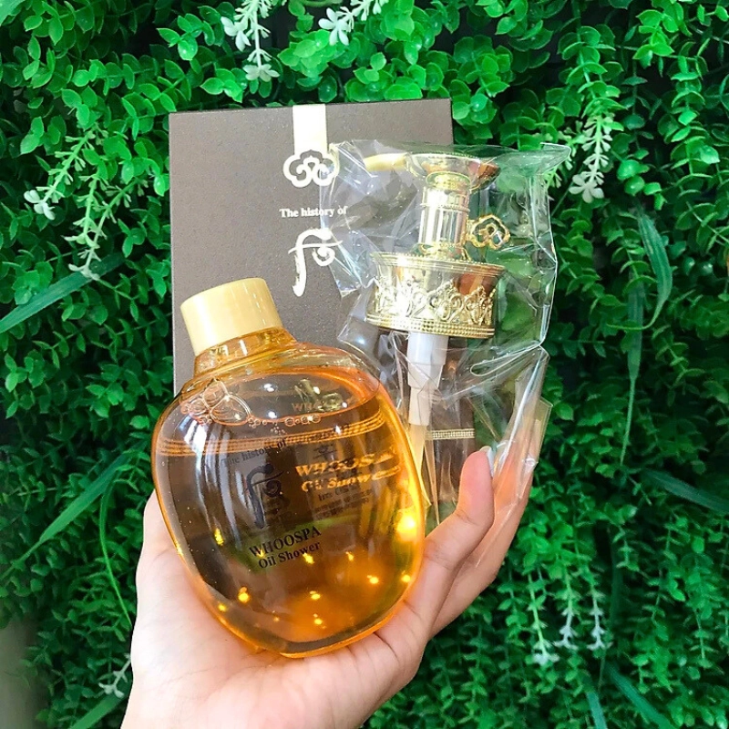 Sữa tắm thảo dược Đông y WhooSpa Oil Shower WH 220ml