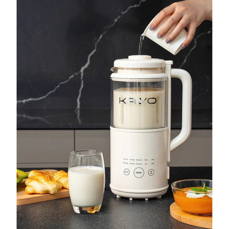 Máy làm sữa hạt đa năng Kaiyo 1L, model KNM-411