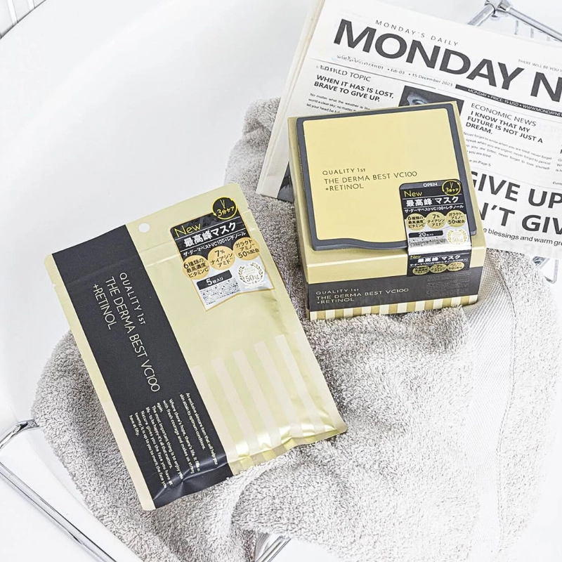 Mặt nạ chống lão hóa - The Demar VC100 + Retinol 5 Sheets