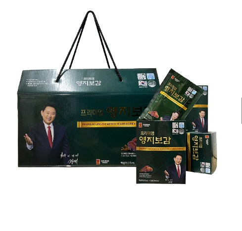 Chiết xuất linh chi và hồng sâm Hàn Quốc 6 năm tuổi Ginseng House (30 gói x 70ml)
