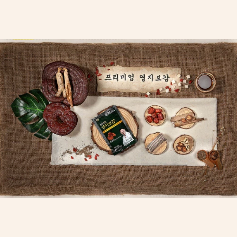 Chiết xuất linh chi và hồng sâm Hàn Quốc 6 năm tuổi Ginseng House (30 gói x 70ml)