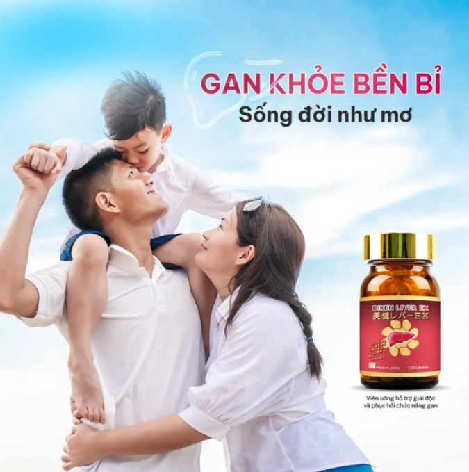 Viên uống hỗ trợ giải độc và phục hồi chức năng gan Biken Liver Ex 