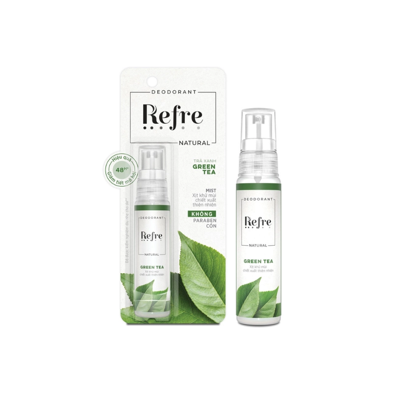 Xịt khử mùi Refre Natural 30ml