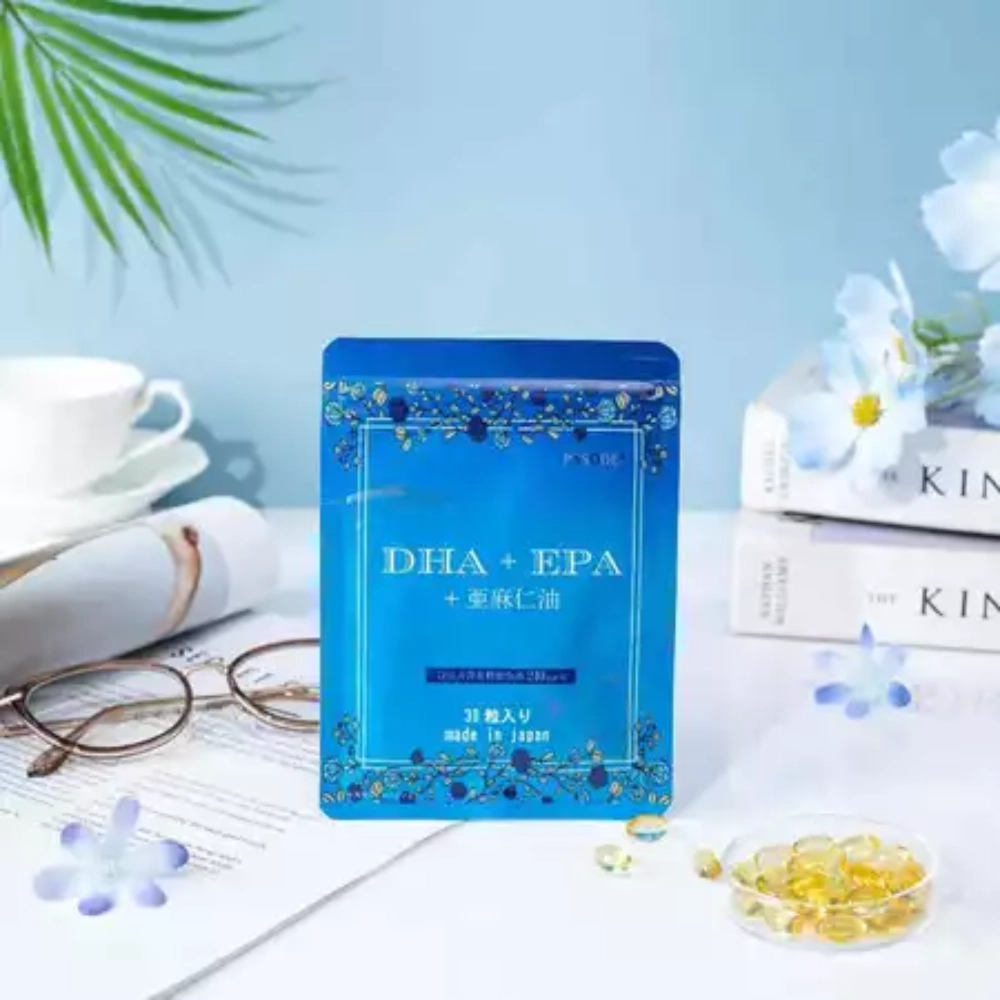 Viên nang uống cải thiện thị lực, trí nhớ DHA + EPA + Flaxseed Oil - 30 viên/gói