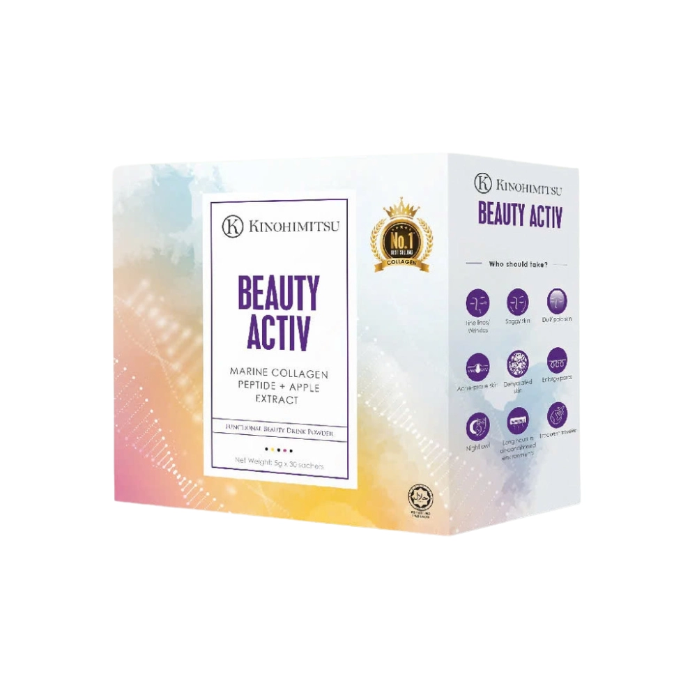 Bột uống chống lão hóa, da sáng và đều màu Kinohimitsu Beauty Activ 5G