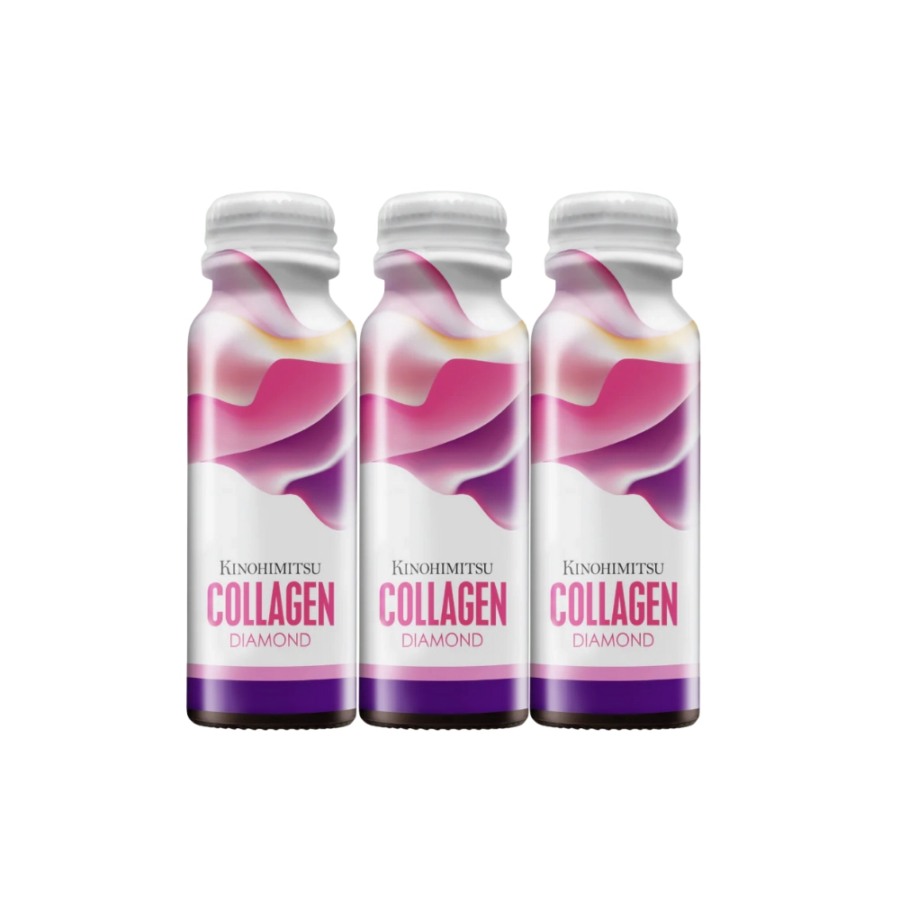 Nước uống chống lão hóa, sáng da Kinohimitsu Collagen Diamond 50g (Lốc 3 chai)