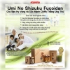 Nước uống dạng tảo, tăng cường đề kháng, ngăn ngừa ung thư Fucoidan Umi No Shizuku (3 hộp x 10 chai x 50ml)