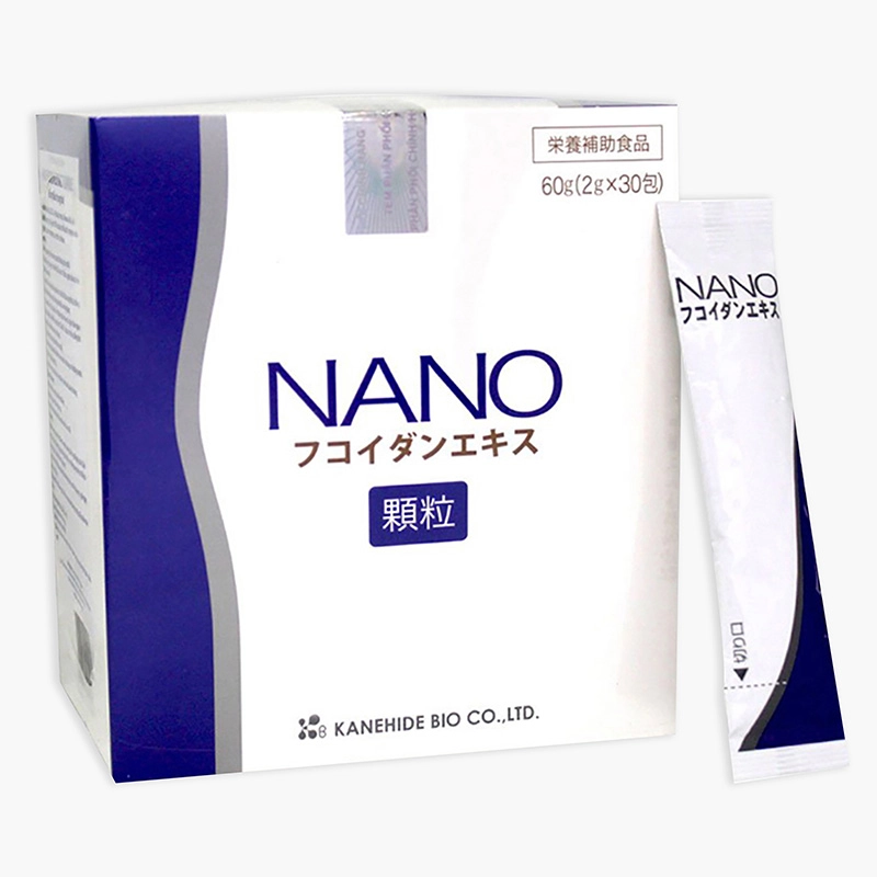 Bột uống nâng cao sức khỏe, tăng sức đề kháng Nano Fucoidan Extract Granule (2gx30 gói)