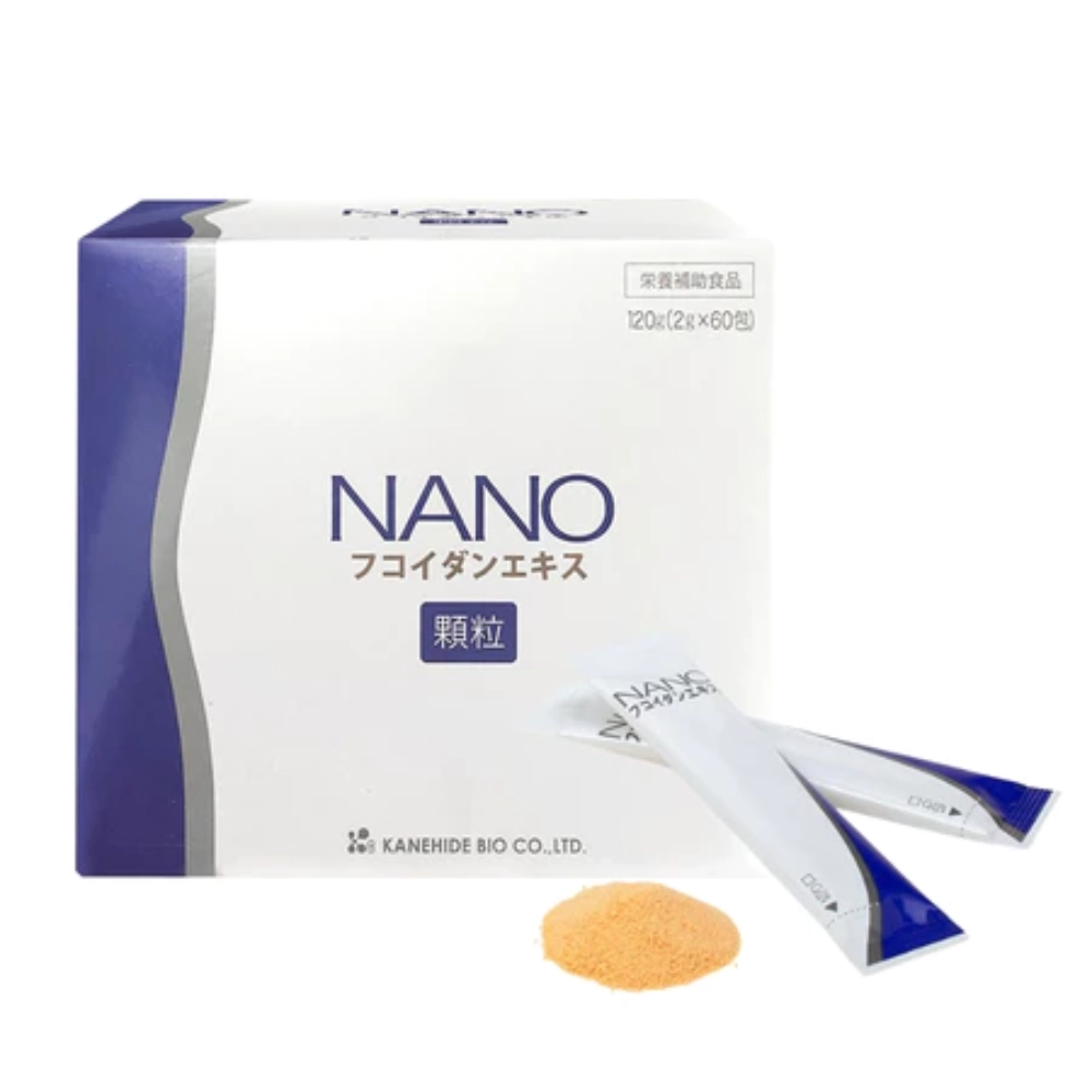 Bột uống tăng sức đề kháng, hỗ trợ điều trị ung thư Nano Fucoidan Extract Granule (2gx60 gói)