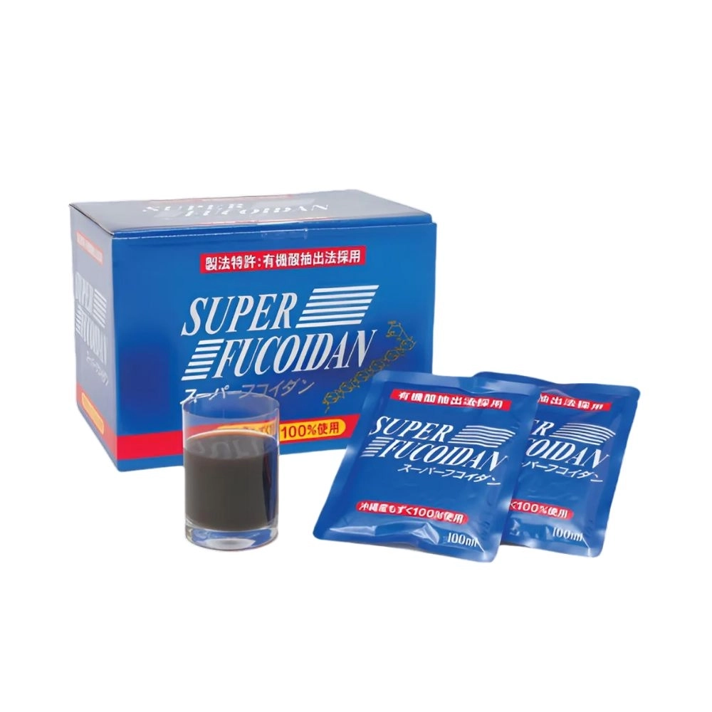 Nước uống hỗ trợ phòng ngừa ung thư tăng cường hệ miễn dịch Super Fucoidan ( 30 gói x 100 ml)