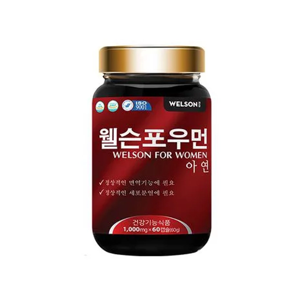 Combo 4 Viên uống cải thiện nội tiết tố nữ Welson For Women Hàn Quốc 60 viên