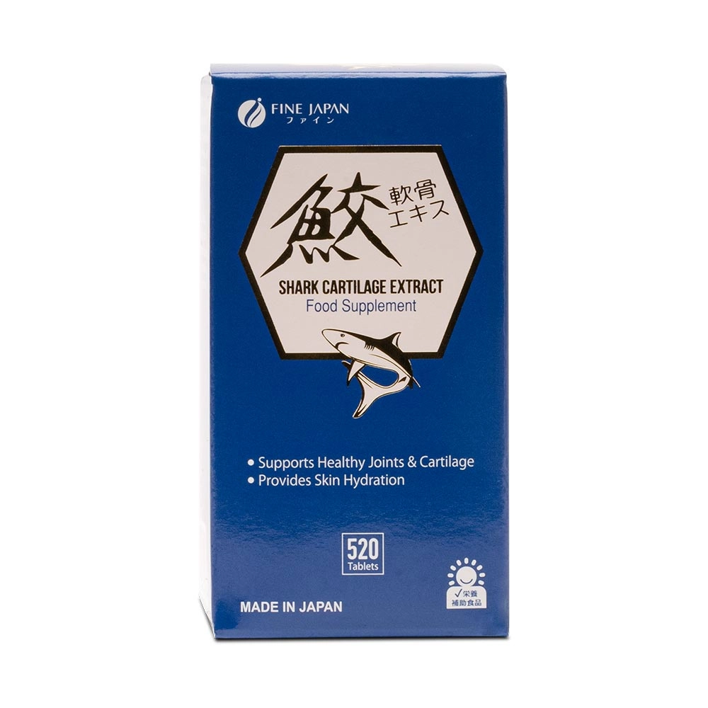 Combo 3 Viên uống bổ xương khớp Fine Japan Shark Cartilage 520 viên