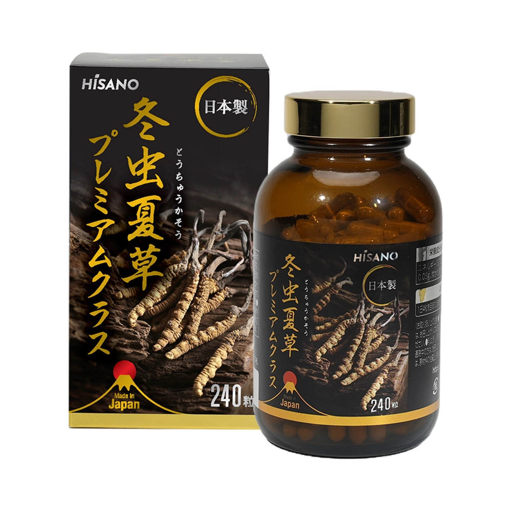 Đông trùng hạ thảo Ably Touchukasou Cordyceps Capsule 240 viên