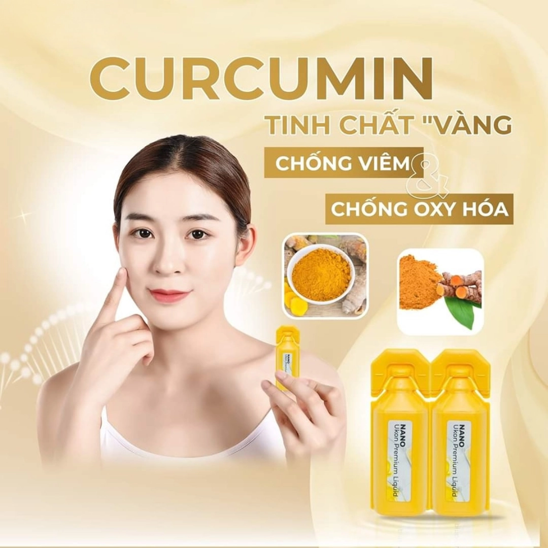Bột uống hỗ trợ dạ dày & tăng cường miễn dịch Nano Ukon Premium – 30 gói x 2g