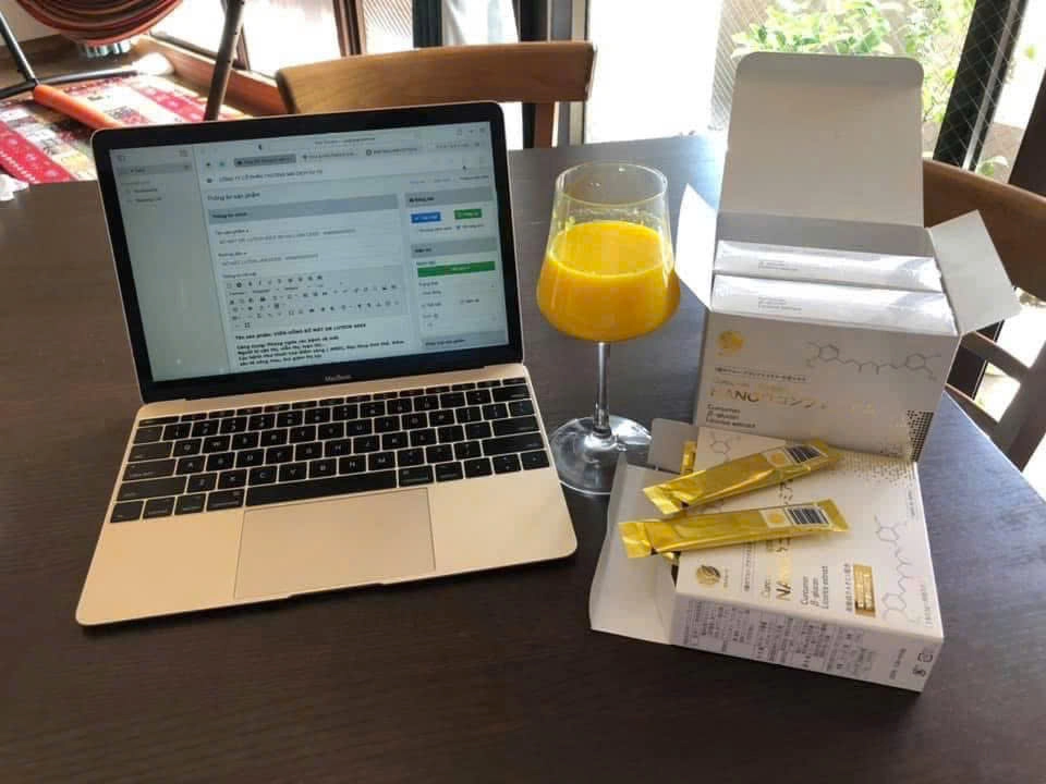 Bột uống hỗ trợ dạ dày & tăng cường miễn dịch Nano Ukon Premium – 30 gói x 2g