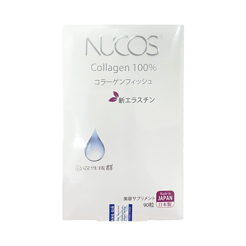 Combo 9 Viên uống ngừa lão hóa 100% Collagen Nucos 750mg 90 viên