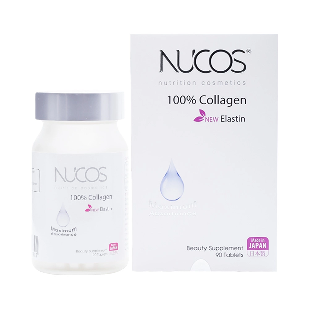Combo 9 Viên uống ngừa lão hóa 100% Collagen Nucos 750mg 90 viên