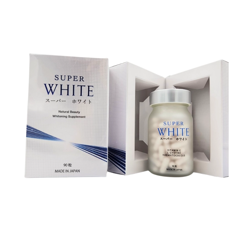 Khuyến mãi Viên uống trắng da toàn thân Super White 90v/lọ