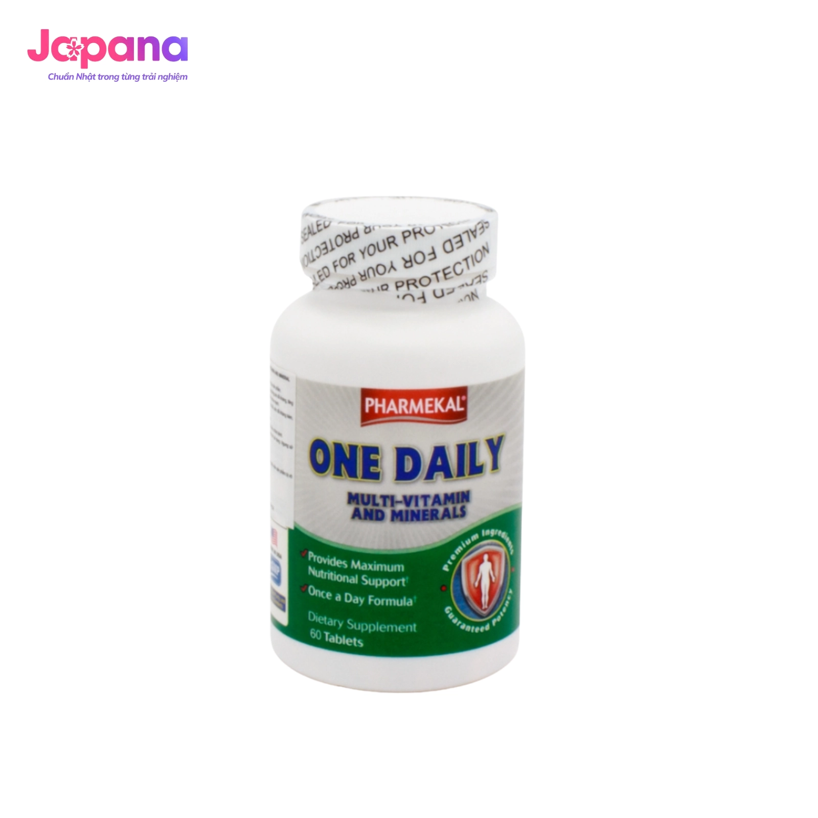 Viên uống bổ sung Vitamin tổng hợp Pharmekal One Daily Multi-Vitamin and Mineral - 60 viên