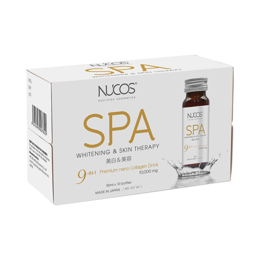 Combo 6 Nước uống Collagen Nucos Spa 10,000mg (Hộp 10 chai x 50ml)
