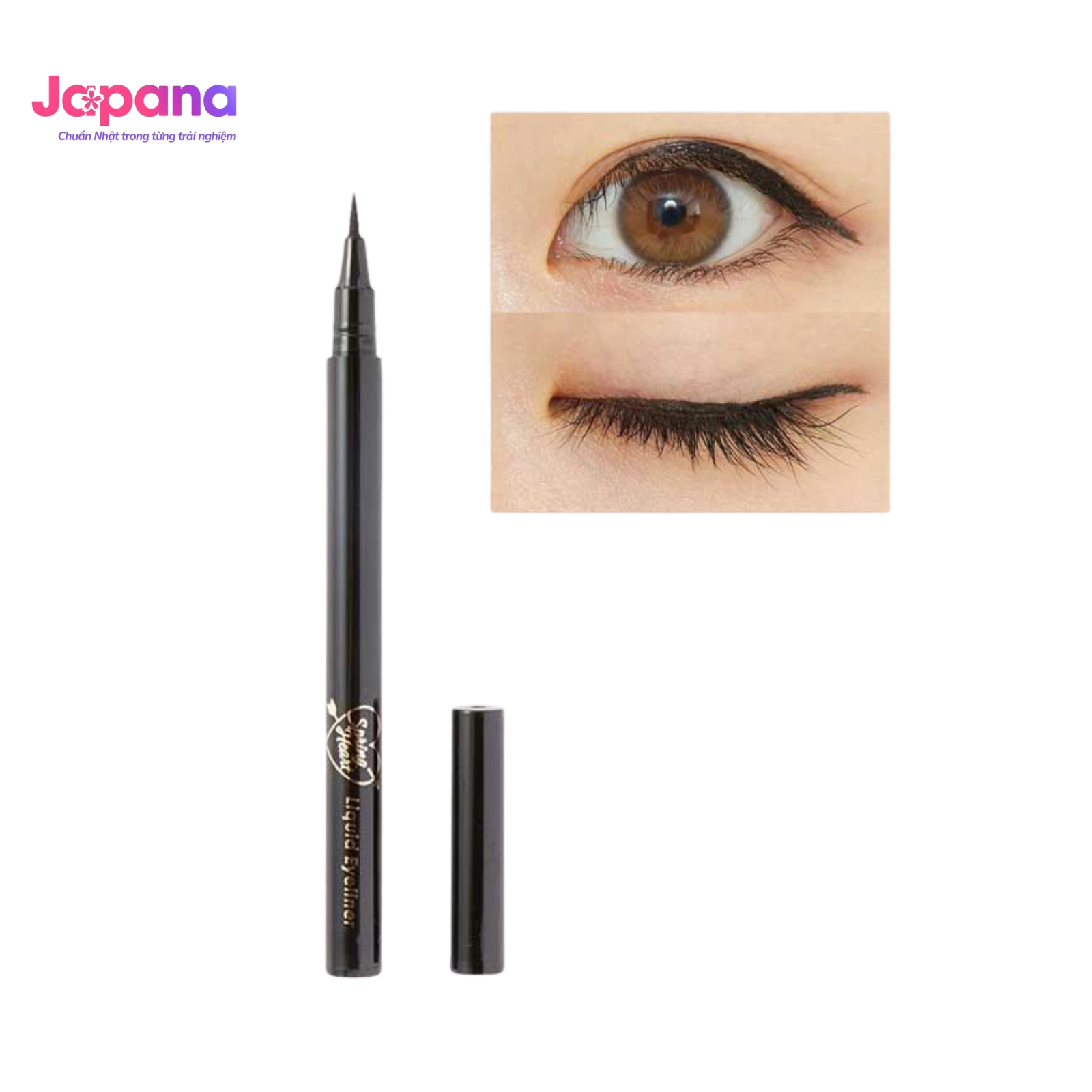 Bút kẻ mắt nước Koji Spring Heart Liquid Eyeliner 0.4g
