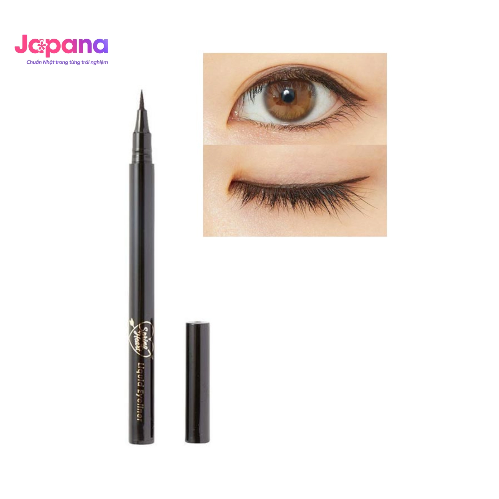 Bút kẻ mắt nước Koji Spring Heart Liquid Eyeliner 0.4g