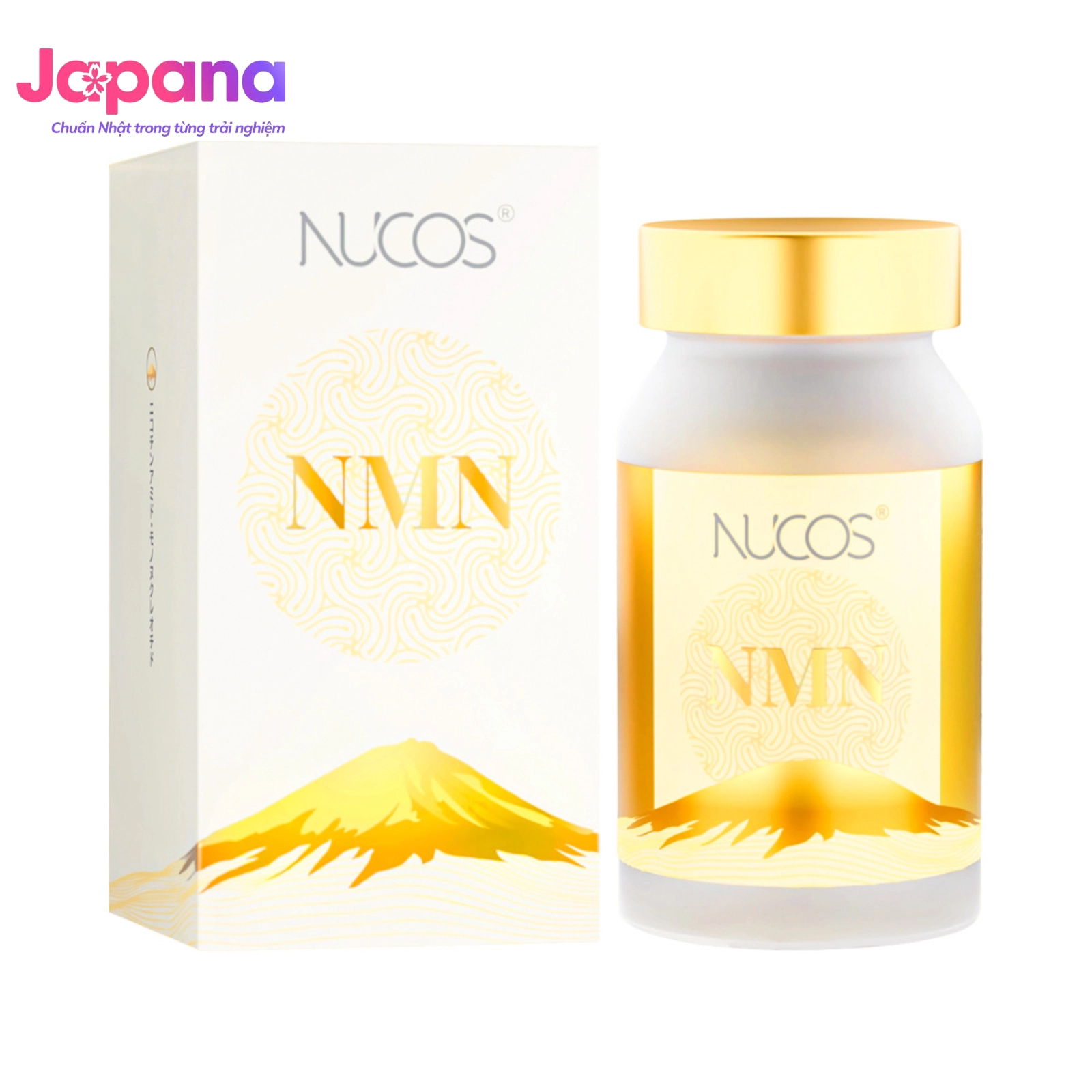 Combo 4 Viên uống chống lão hóa Nucos NMN Hộp 60 viên
