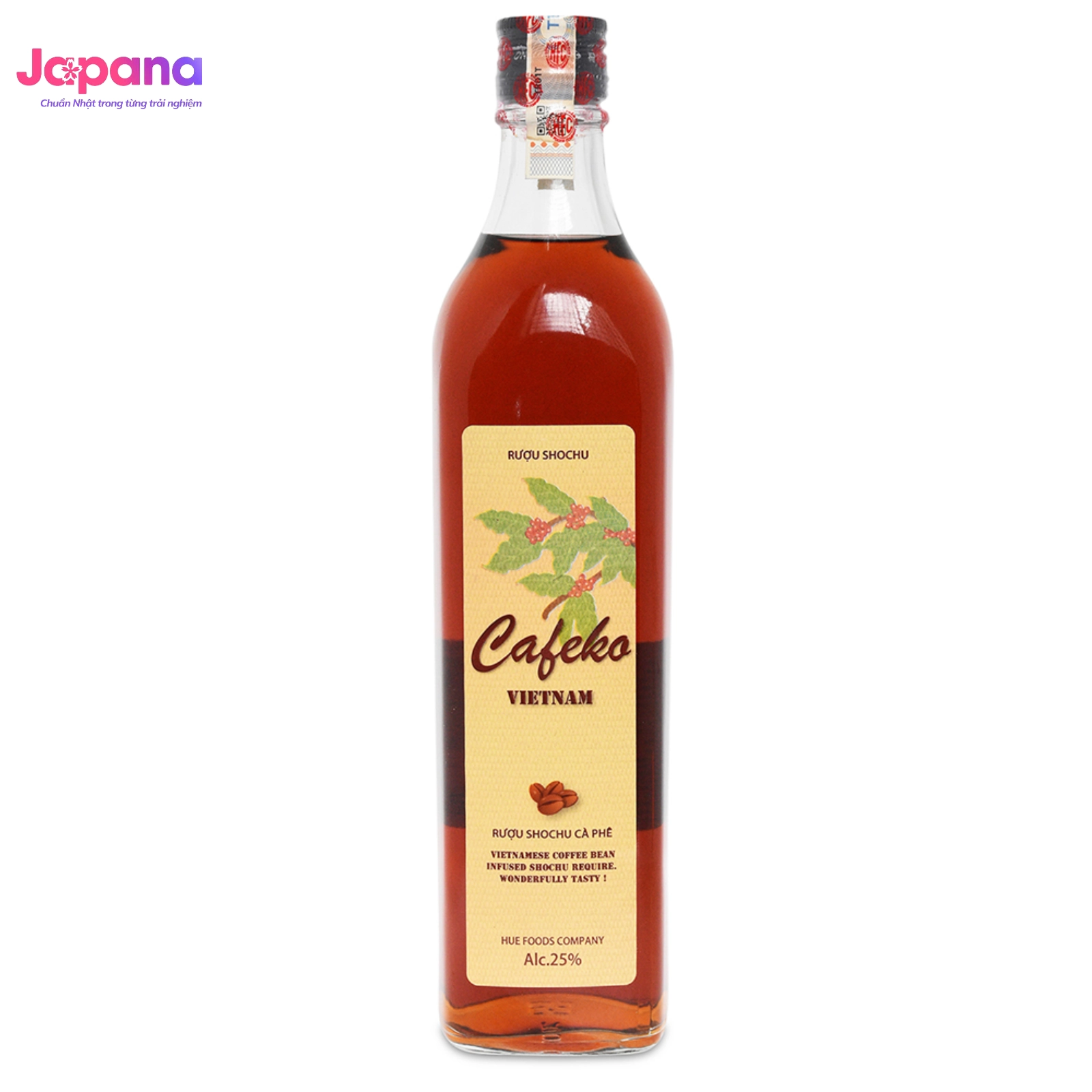 Rượu SHOCHU Gạo Cafeko 500ml