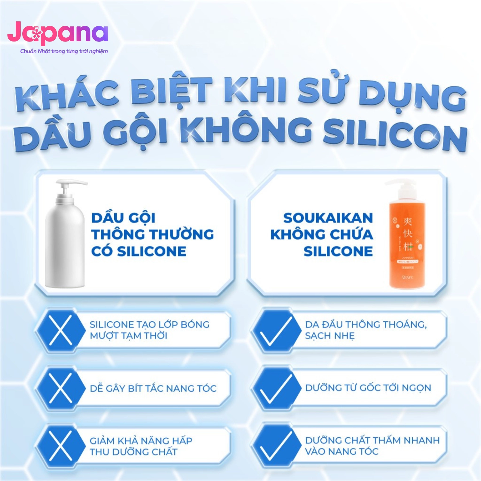 Dầu gội làm sạch bã nhờn, vảy gàu Soukaikan Amino Acid Shampoo - 500ml