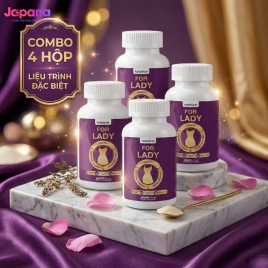 Combo 4 Viên uống hỗ trợ cải thiện sinh lý nữa Faroson For Lady - 60 viên