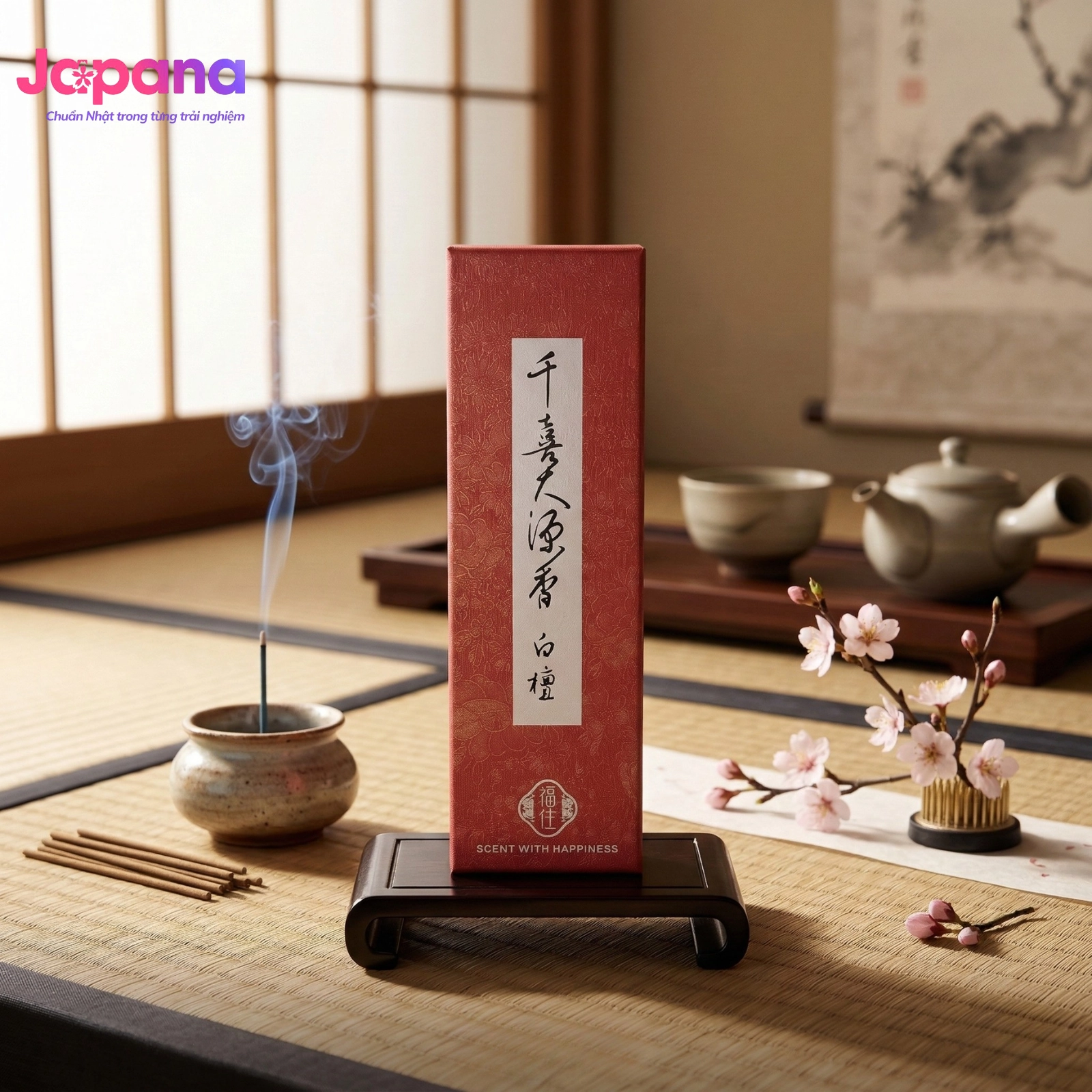 Gỗ đàn hương Nippon Kodo Senki Daigenko 150 que