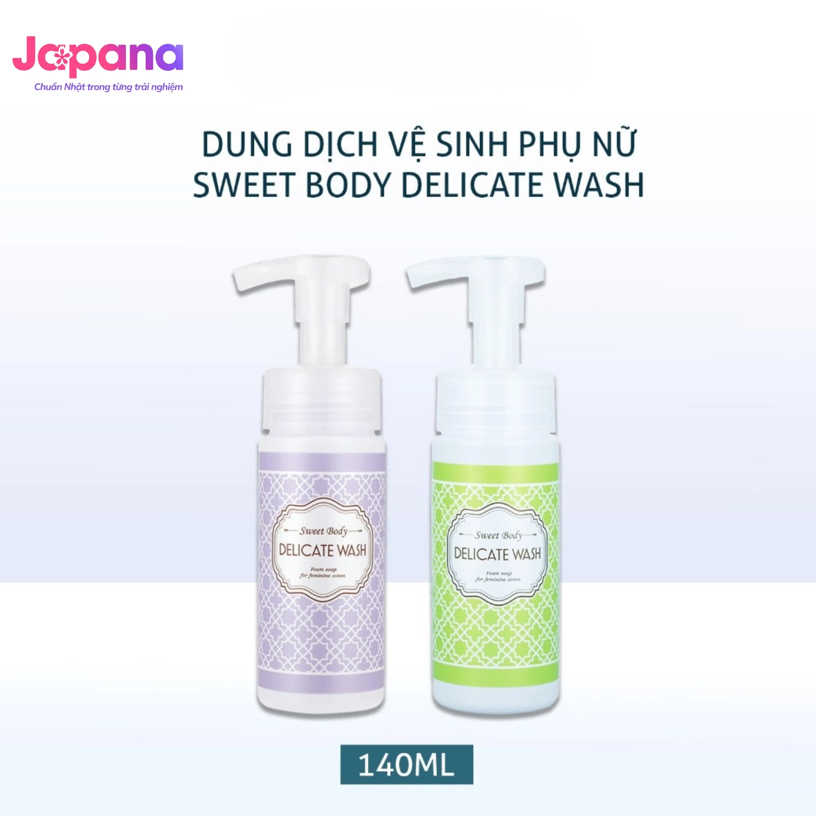 Dung dịch vệ sinh phụ nữ Sweet Body Delicate Wash 140ml