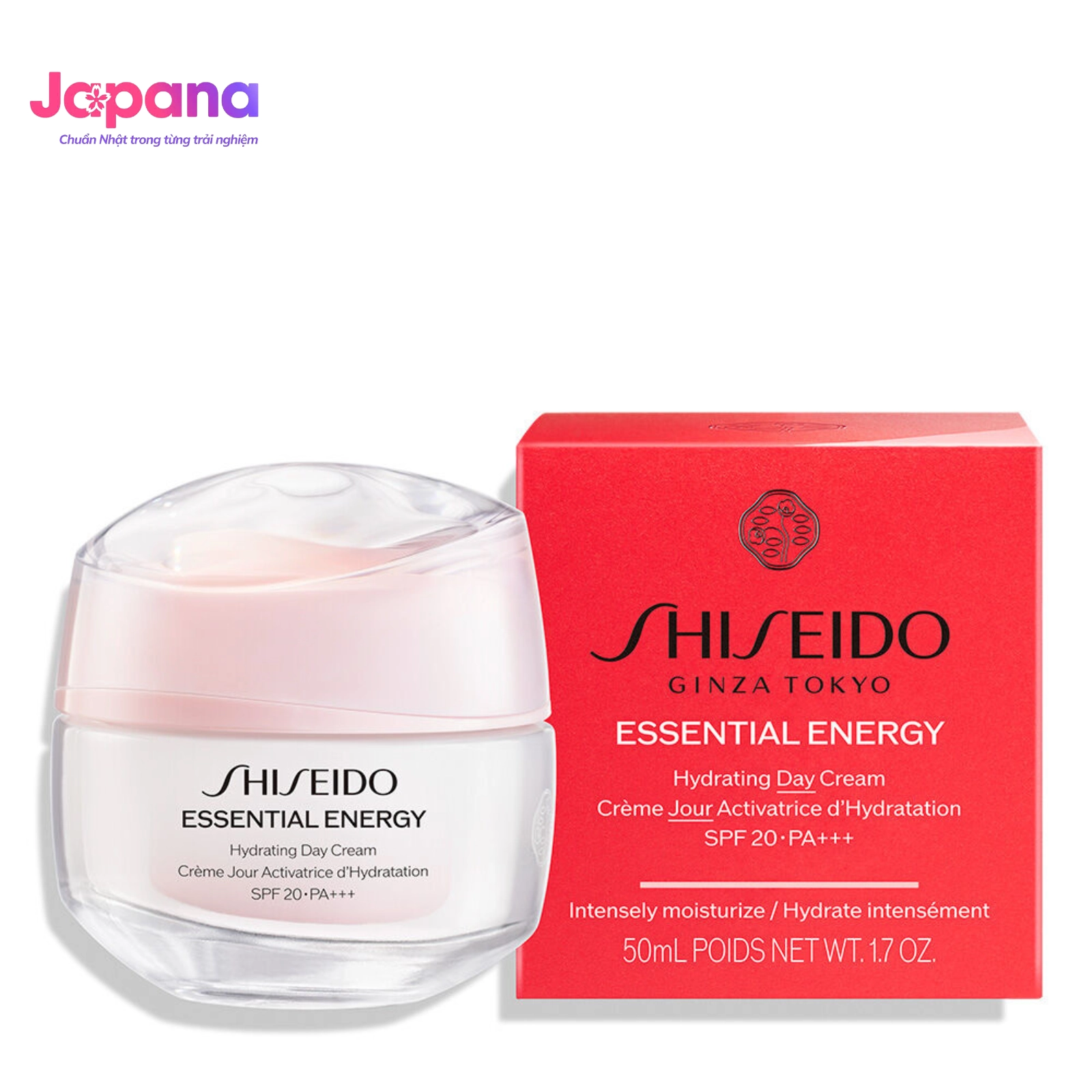 Kem Dưỡng Ban Ngày Shiseido Essential Energy Hydrating Day Cream 50ml