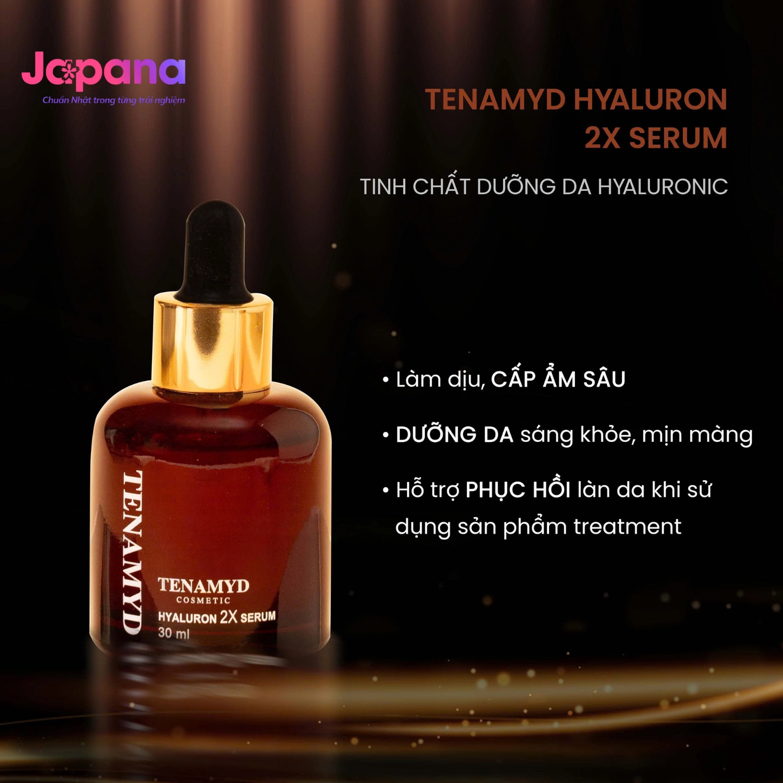 Tinh chất dưỡng da Hyaluronic Tenamyd Hyaluron 2X Serum 30ml