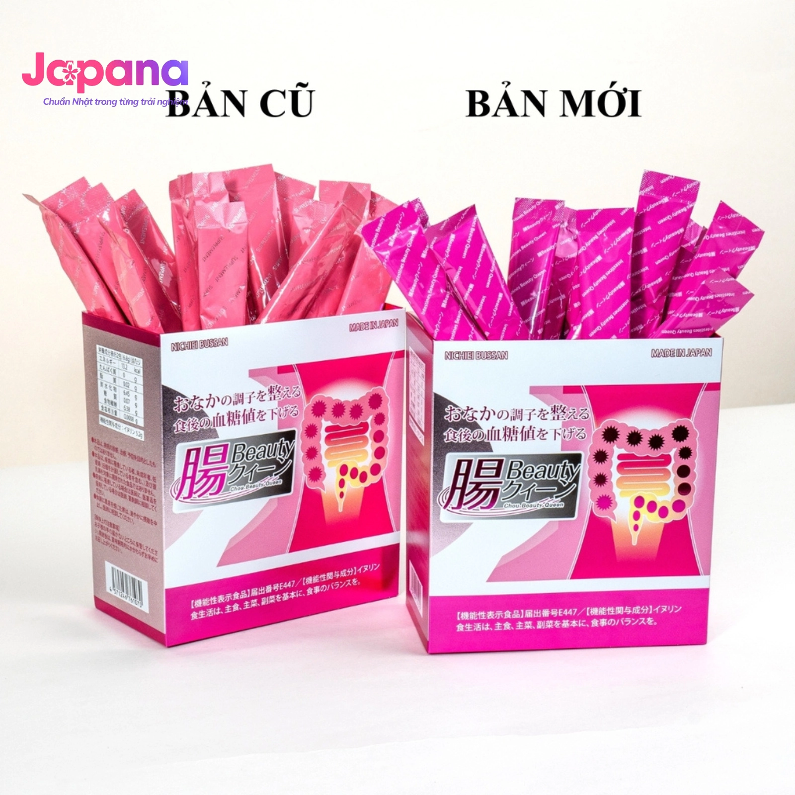 Bột uống men lợi khuẩn Nichiei Bussan Chou Beauty Queen 30 gói