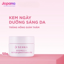 Kem dưỡng trắng da ban ngày Senka White Beauty Glow UV Cream 50g