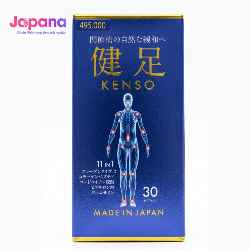 Viên uống hỗ trợ xương khớp Kenso 11in1 30 viên